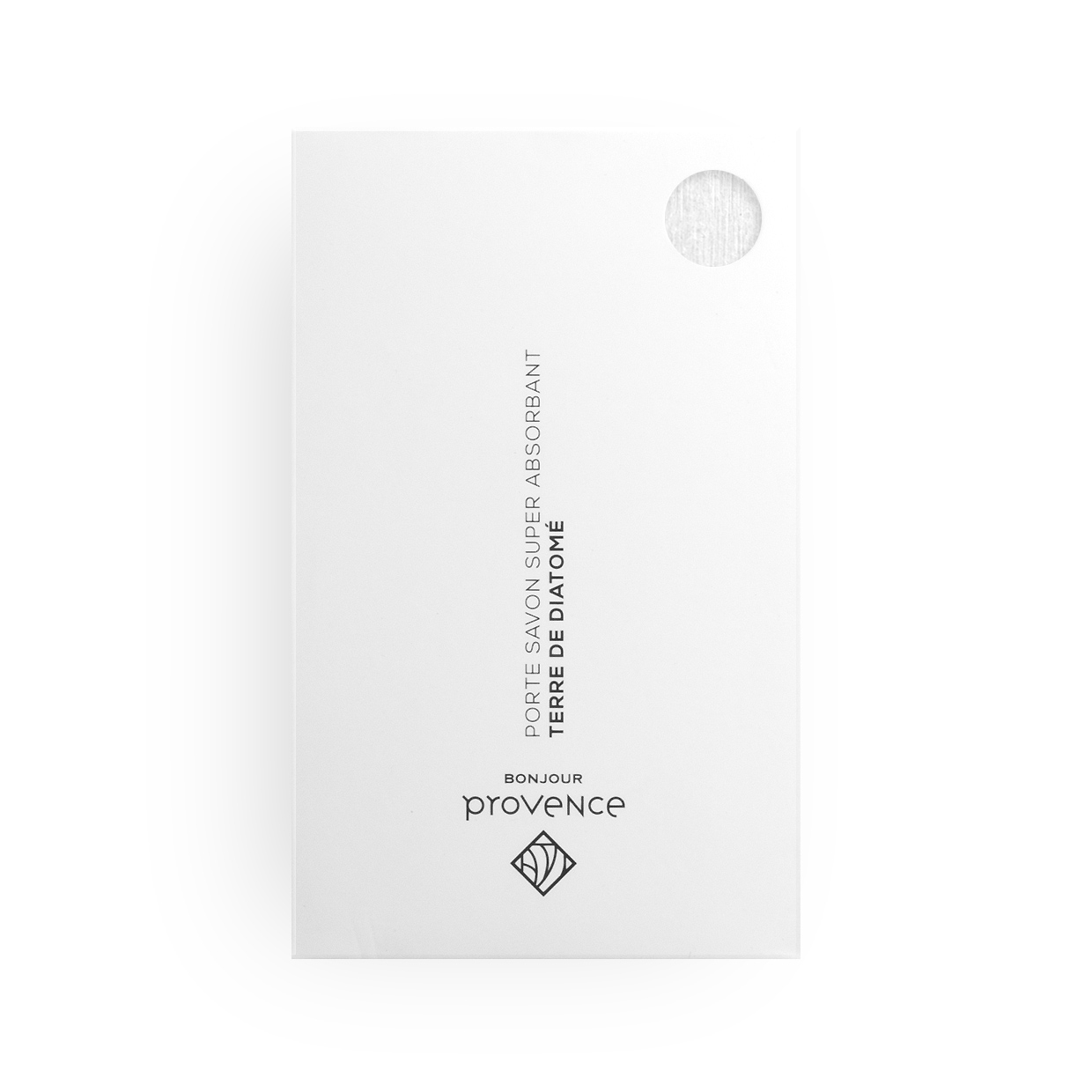 Porte savon diatomite rectangulaire